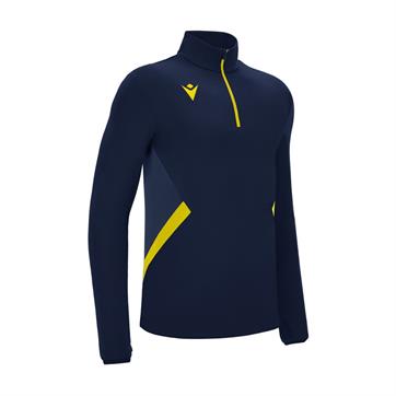 Macron Piave Half Zip Top - Navy/Yellow