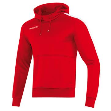 Macron Ska Poly Hooded Top - Red / White