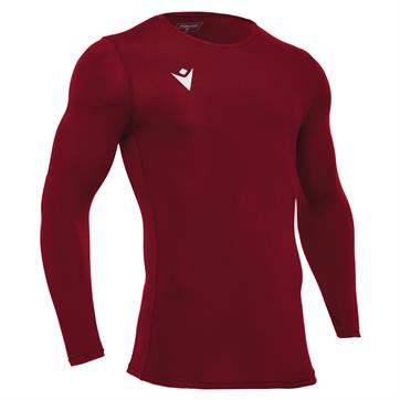 Macron Holly L/S Base Layer Under Garment - Cardinal