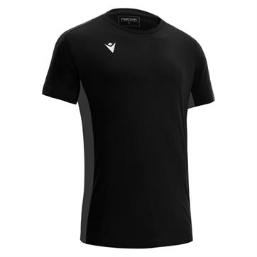 Macron Nevel S/S Cotton T-Shirt - Black
