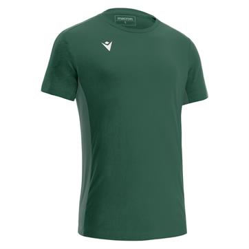 Macron Nevel S/S Cotton T-Shirt - Bottle Green