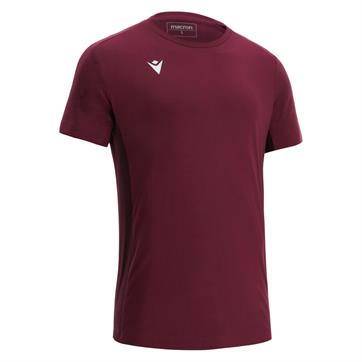 Macron Nevel S/S Cotton T-Shirt - Cardinal
