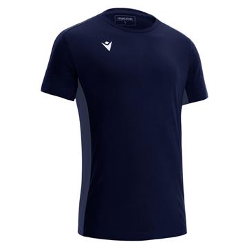 Macron Nevel S/S Cotton T-Shirt - Navy