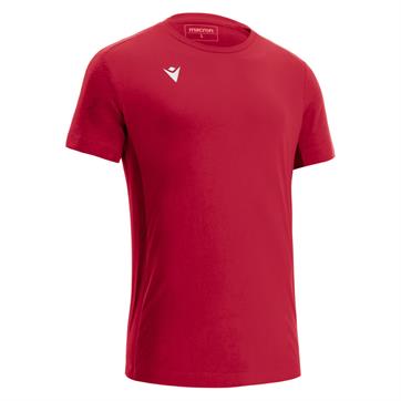 Macron Nevel S/S Cotton T-Shirt - Red