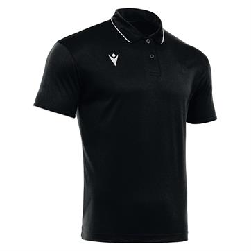 Macron Draco Hero Polo Shirt - Black