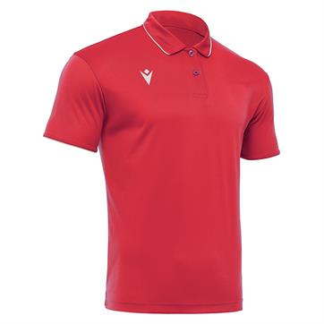 Macron Draco Hero Polo Shirt - Red