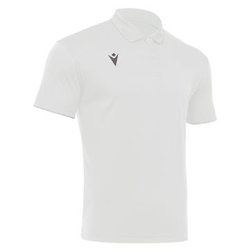 Macron Draco Hero Polo Shirt - White