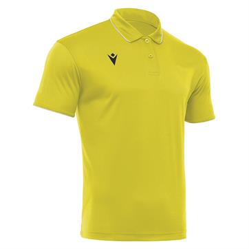 Macron Draco Hero Polo Shirt - Yellow