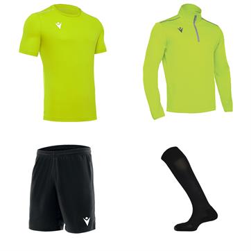 Macron Academy Core Player Pack - Neon Yellow