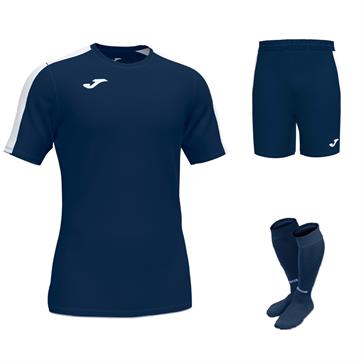 Joma Academy III Full Kit Bundle of 10 (Short Sleeve) - Dark Navy