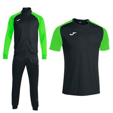 Joma Academy IV Player Pack - Black/Fluo Green