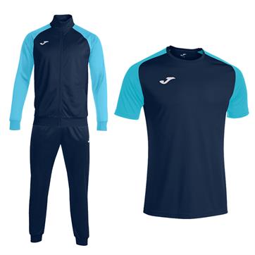 Joma Academy IV Player Pack - Navy/Fluo Turquoise