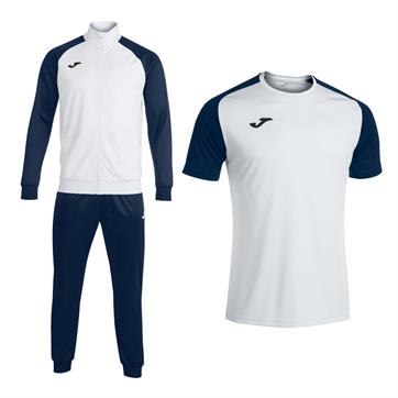 Joma Academy IV Player Pack - White/Navy