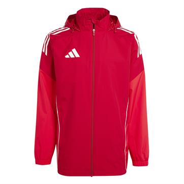 Adidas Tiro 25 AW Rain Jacket - Red