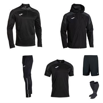 Joma Champion VIII Academy Full Player Pack - Black