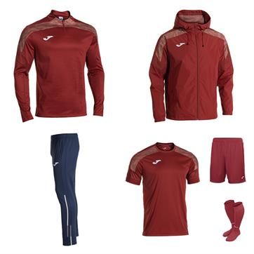Joma Champion VIII Academy Full Player Pack - Burgundy