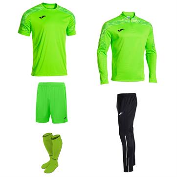 Joma Champion VIII Academy Mid Player Pack - Fluo Green