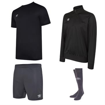 Umbro Club Essential Academy Core Player Pack - Carbon