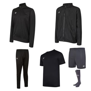 Umbro Club Essential Academy Full Player Pack - Carbon