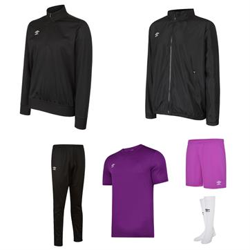 Umbro Club Essential Academy Full Player Pack - Purple