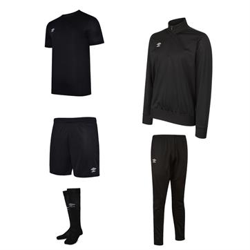 Umbro Club Essential Academy Mid Player Pack - Black