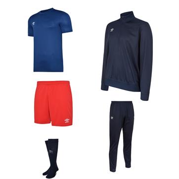 Umbro Club Essential Academy Mid Player Pack - Navy