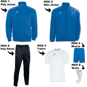 Joma Combi Academy Full Player Pack - Mix Match