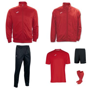 Joma Combi Academy Full Player Pack - Red