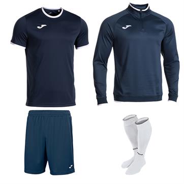 Joma Combi Premium Core Player Pack - Navy/White