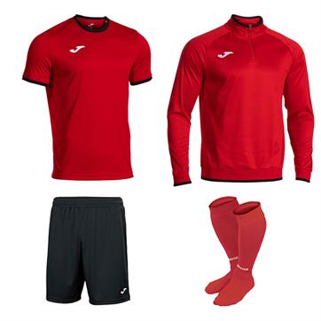 Joma Combi Premium Core Player Pack - Red/Black