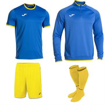 Joma Combi Premium Core Player Pack - Royal/Yellow