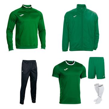 Joma Combi Premium Full Player Pack - Green/White