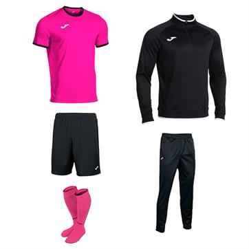 Joma Combi Premium Mid Player Pack - Pink/Black