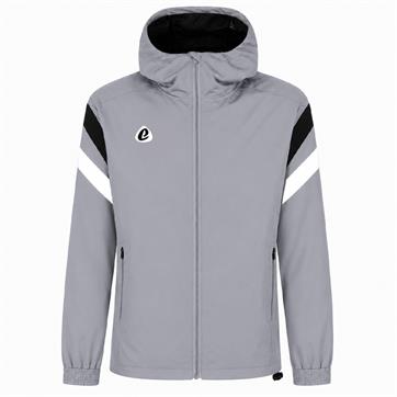Bespoke Sublimation Premium Waterproof Dobby Rain Jacket - PARK Design - Storm Grey/Black/White
