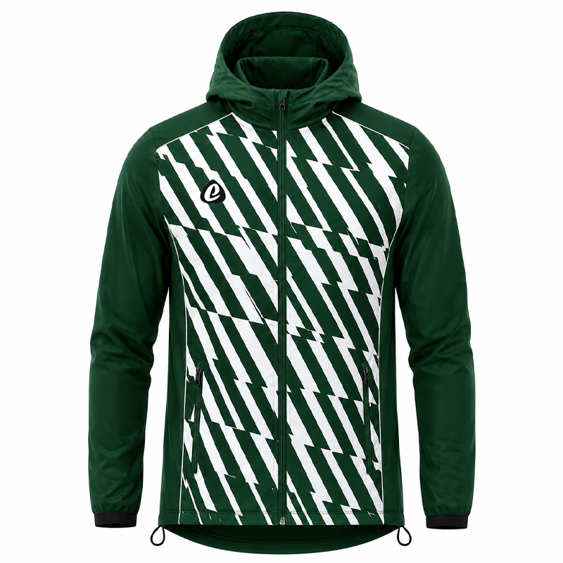 Bespoke Sublimation Premium Waterproof Dobby Rain Jacket - WOLF Design