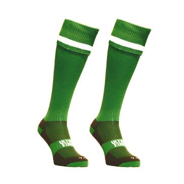 Euro Pro Quality Football Socks - Green / White
