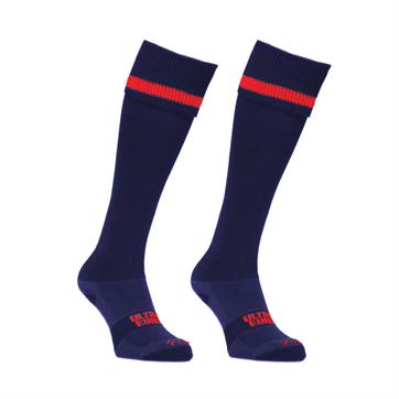 Euro Pro Quality Football Socks - Navy / Red