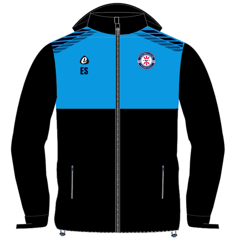 Bespoke Sublimation Fleece Lined Rain Jacket - Pipeline Design