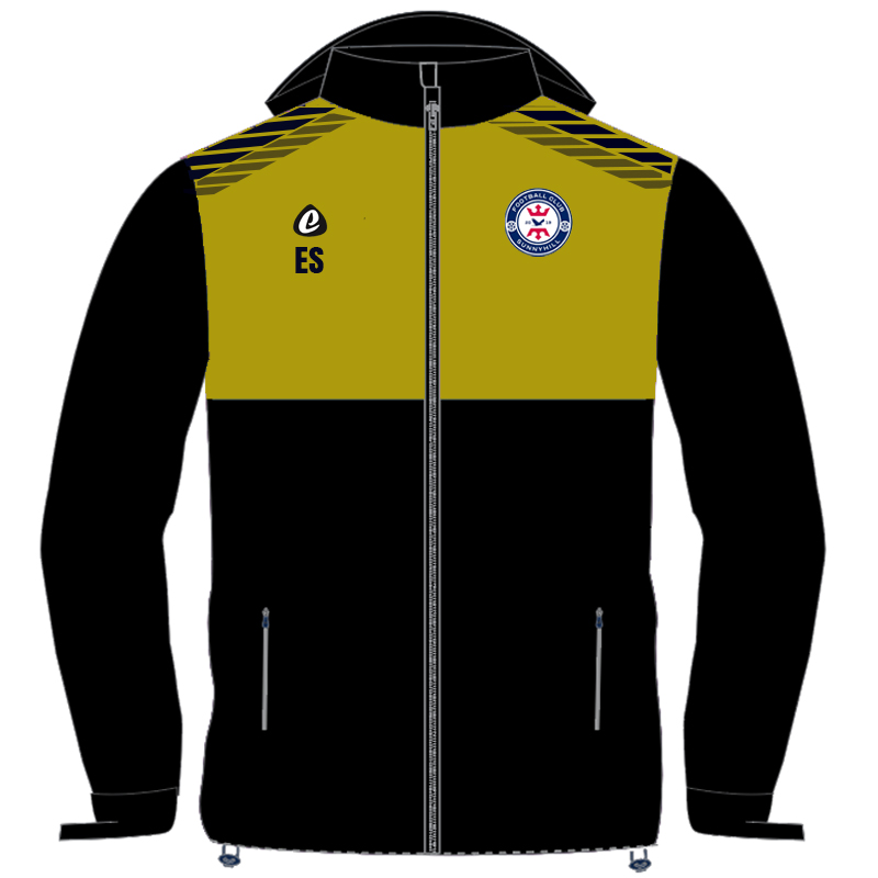 Bespoke Sublimation Fleece Lined Rain Jacket - Pipeline Design