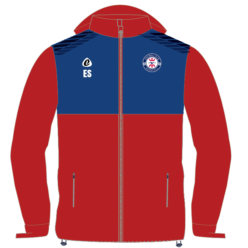 Bespoke Sublimation Fleece Lined Rain Jacket - Pipeline Design