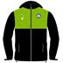 Bespoke Sublimation Fleece Lined Rain Jacket - Spiral Design