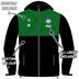 Bespoke Sublimation Fleece Lined Rain Jacket - Spiral Design