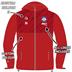 Bespoke Sublimation Fleece Lined Rain Jacket - Tiger Design