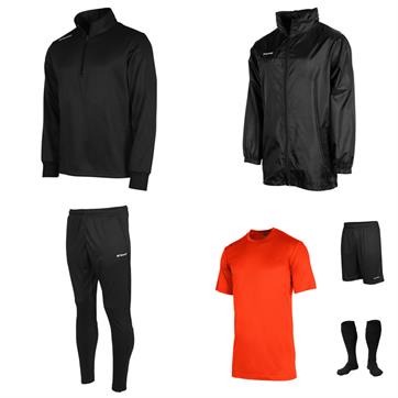 Stanno Field Academy Full Player Pack - Neon Orange