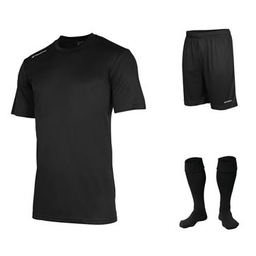 Stanno Field Training Kit Set (Shirt, Shorts, Socks) - Black