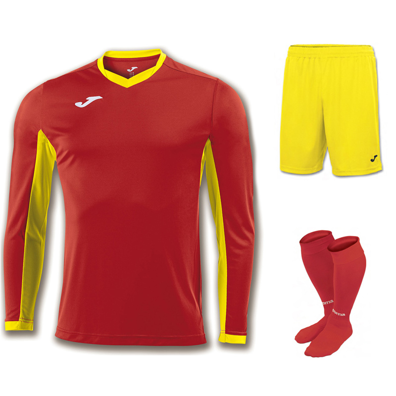 Joma Champion IV Full Kit Bundle of 10 (Long Sleeve) Euro Soccer Company