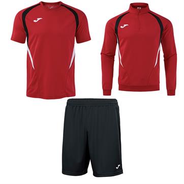 Joma Champion 20 Trio Training Player Pack - Red/Black/White