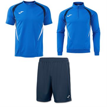 Joma Champion 20 Trio Training Player Pack - Royal/Navy/White