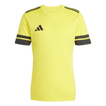 Adidas Squadra 25 Short Sleeve Shirt - Yellow/Black