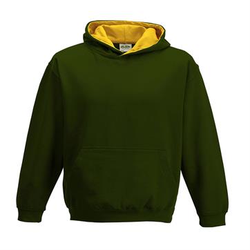 Contrast Hoodie